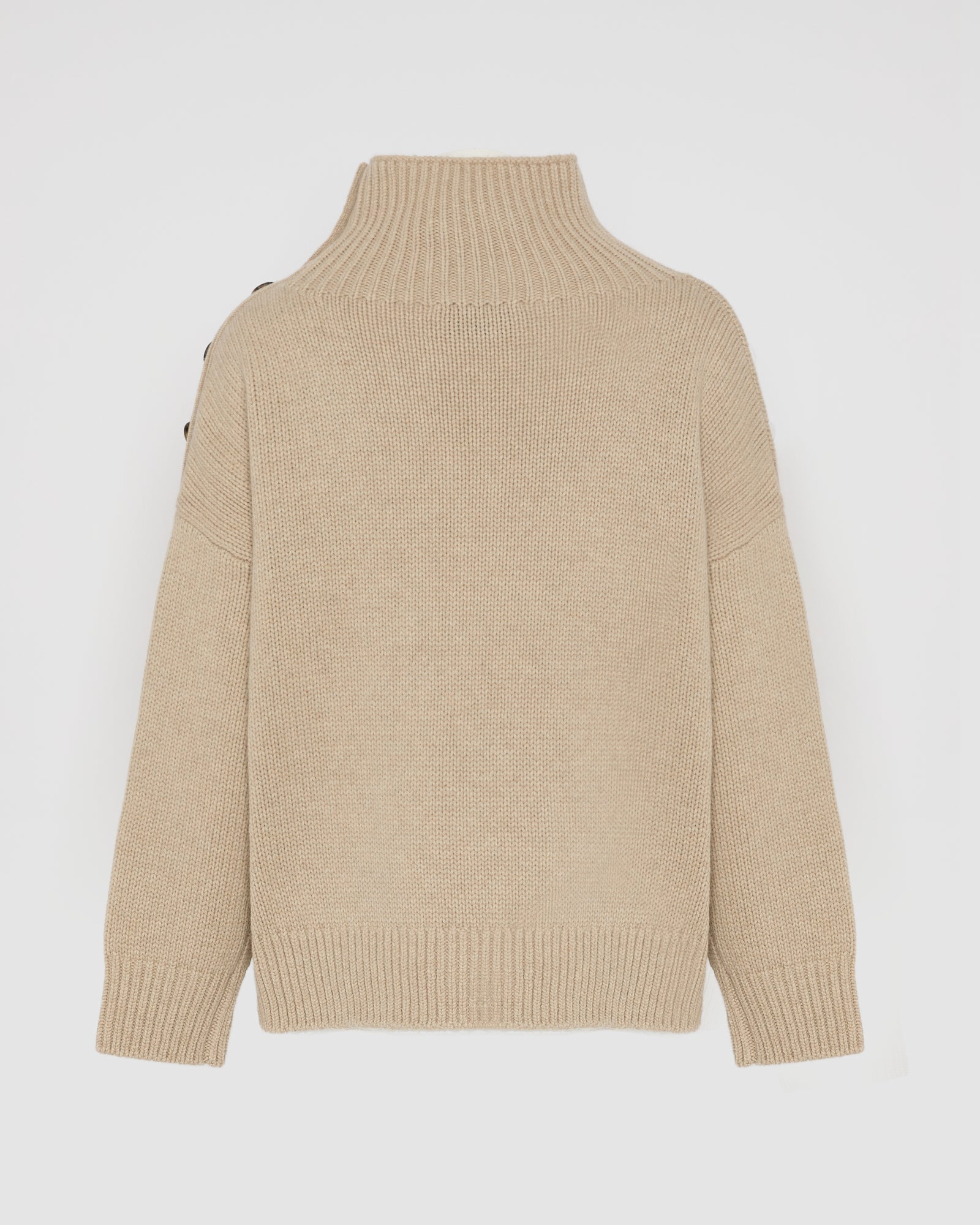 Pull oversize en maille lainage cachemire -Yves Salomon
