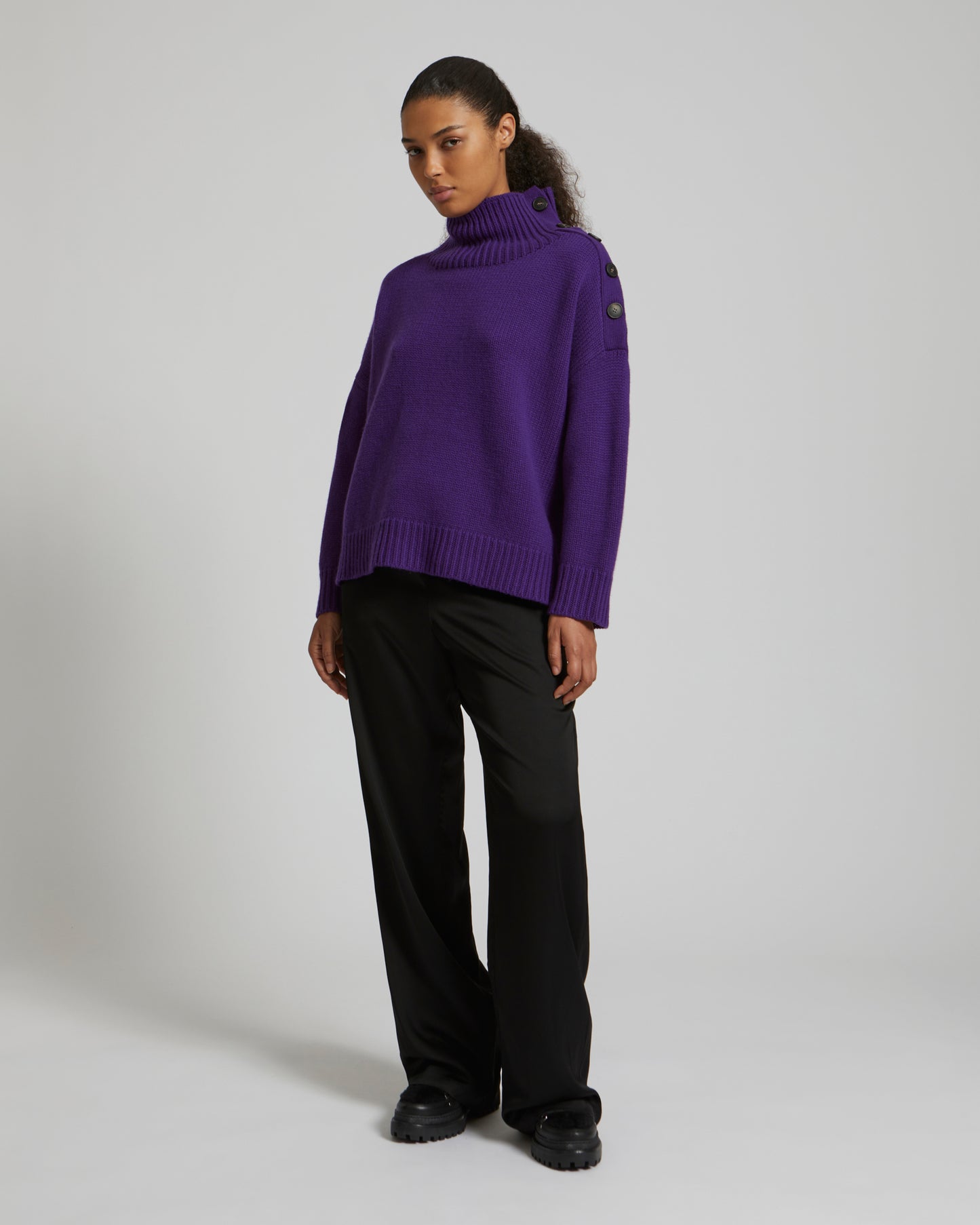 Oversized knit jumper
