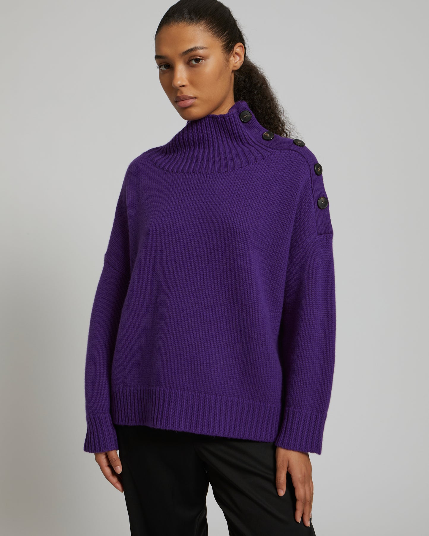 Oversized knit jumper