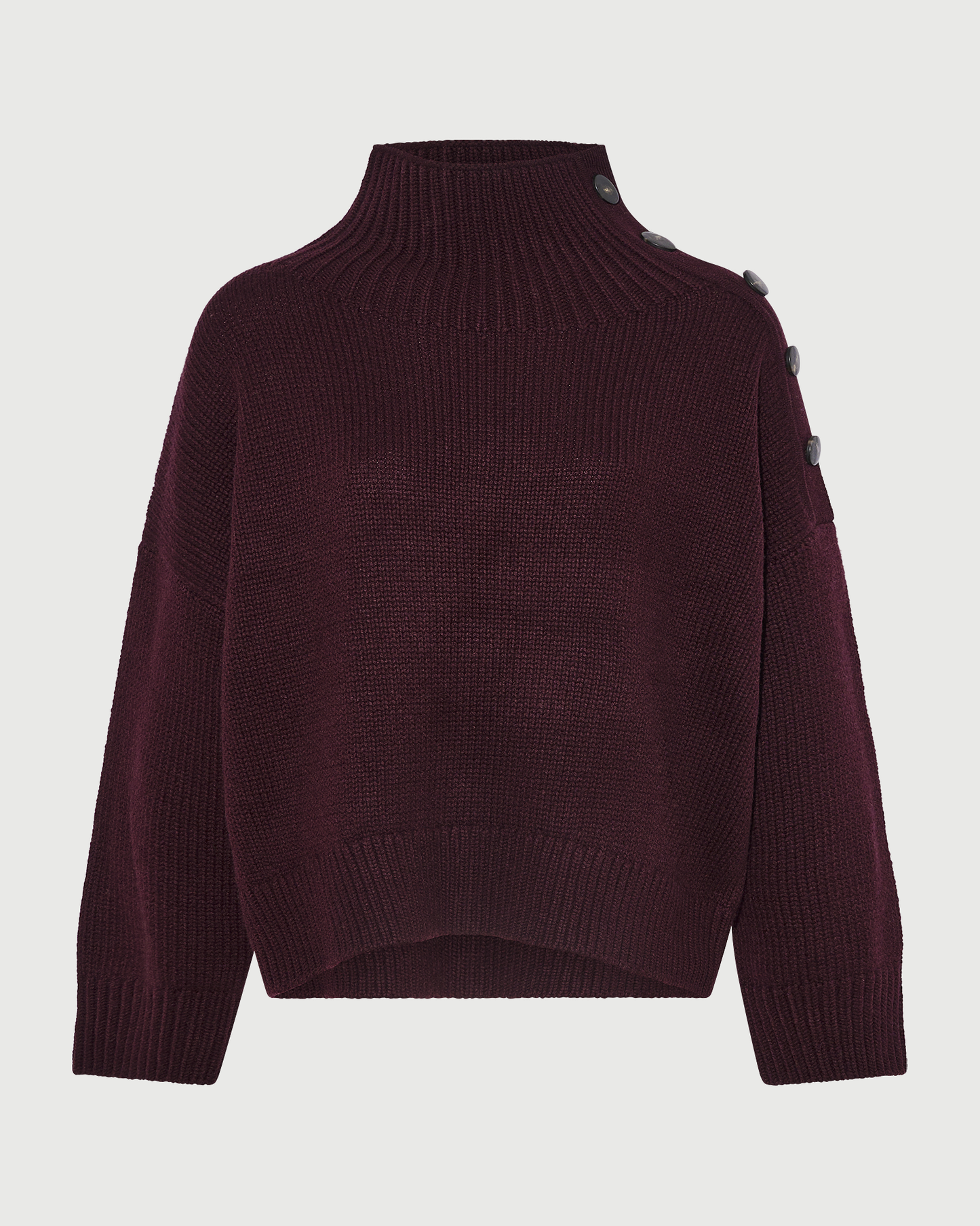 Pull oversize en maille lainage cachemire- Yves Salomon - Nouvelle collection Automne Hiver