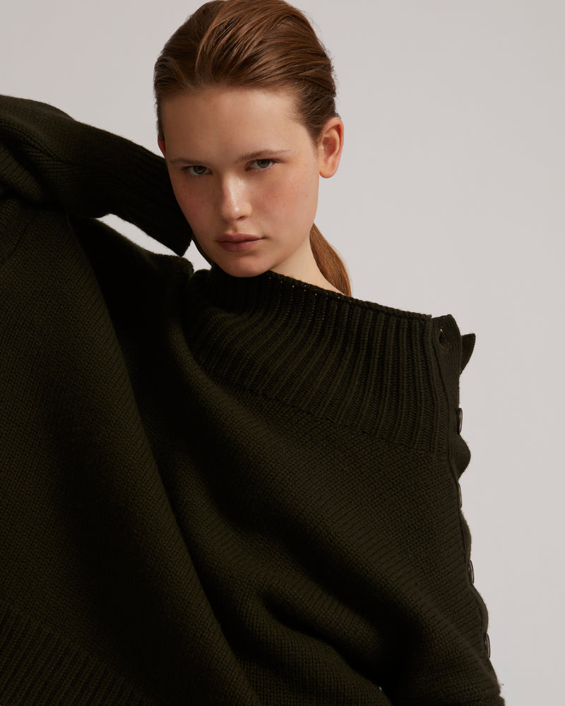 Oversized knit jumper