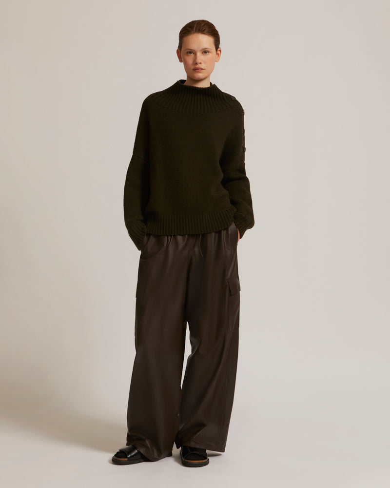 Oversized knit jumper