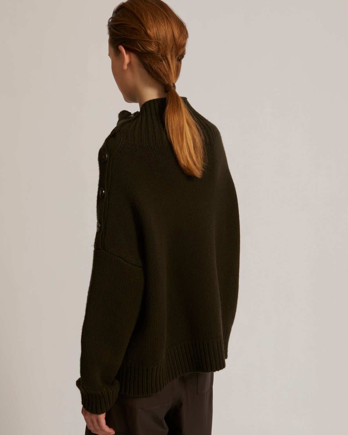 Oversized knit jumper