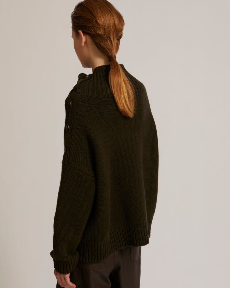 Oversized knit jumper