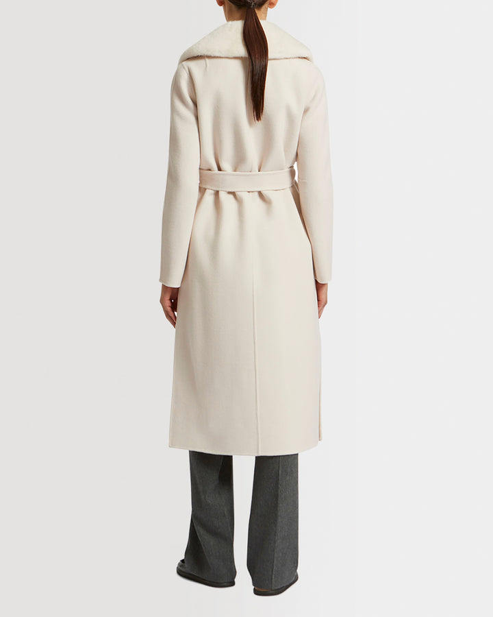 manteau-ceinture-en-lainage-cachemire-avec-col-et-sur-poches-en-vison-beige-rose-23wym04719cavia2154 -Yves Salomon