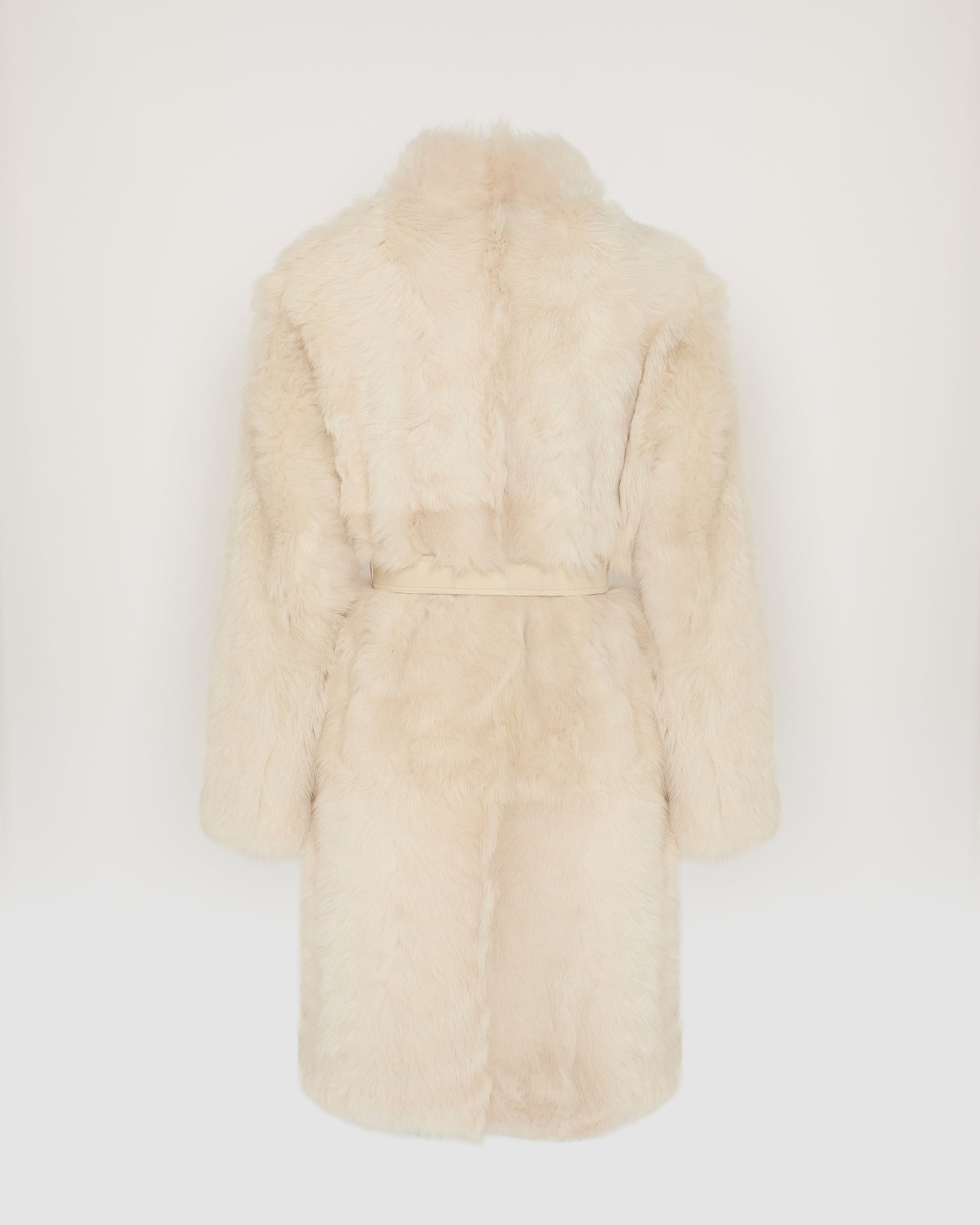 Manteau réversible en agneau de Toscane -Yves Salomon