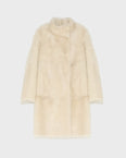 Manteau réversible en agneau de Toscane