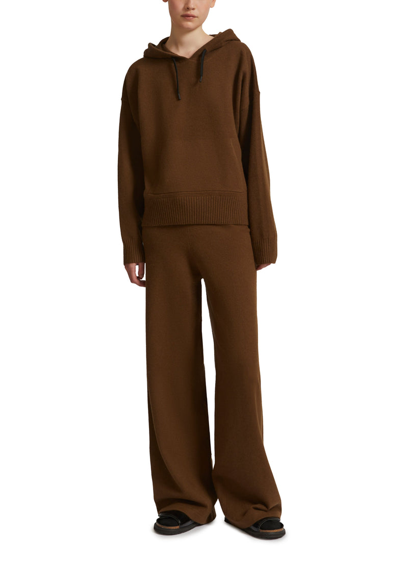 Pantalon large en maille
