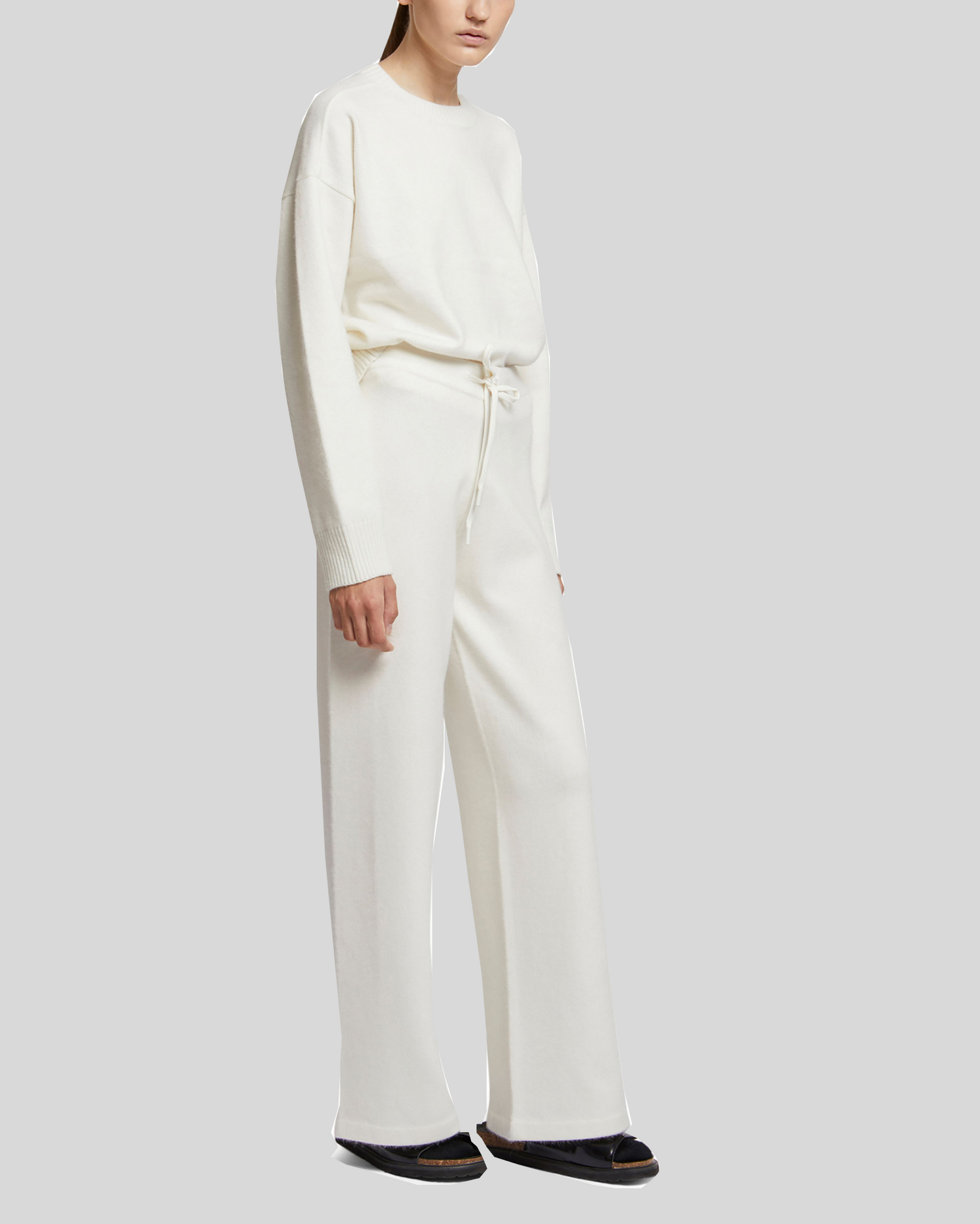 pantalon-large-en-maille-blanc-23wyp514xxmaxwc11 -Yves Salomon
