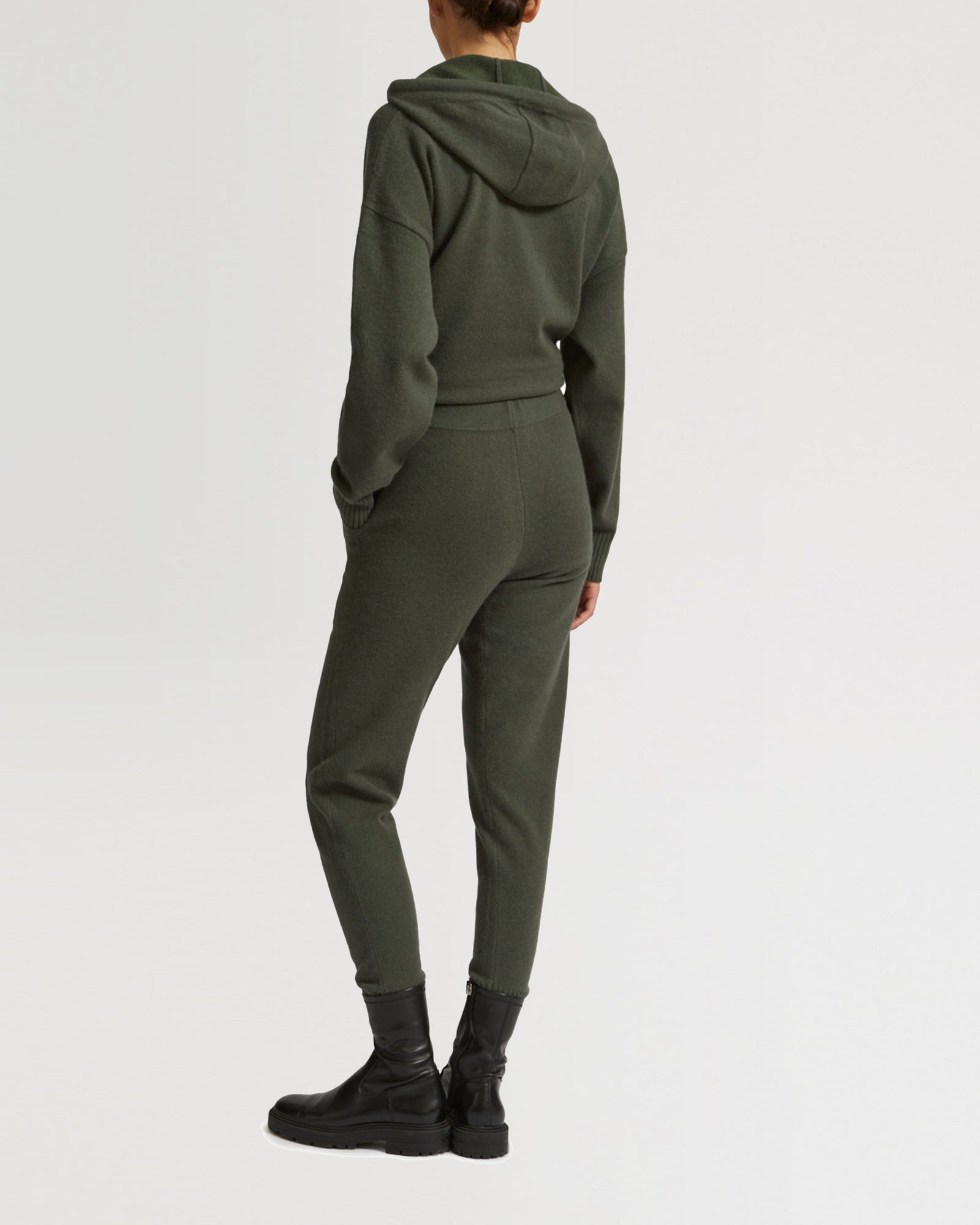 Pantalon jogging en maille-Yves Salomon - Soldes d'hiver - Winter Sale
