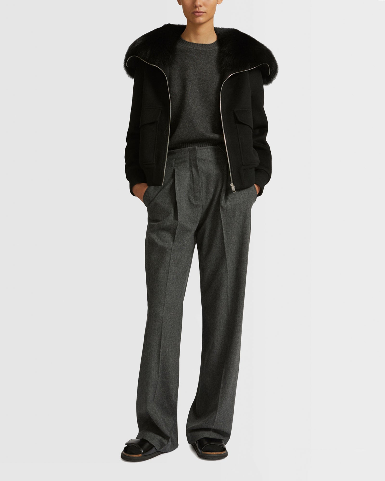 ジャケット・アウター foufou wool herringbone jacket \" annie \" ≪通常販売≫【Men's】wool herringbone jacket 
