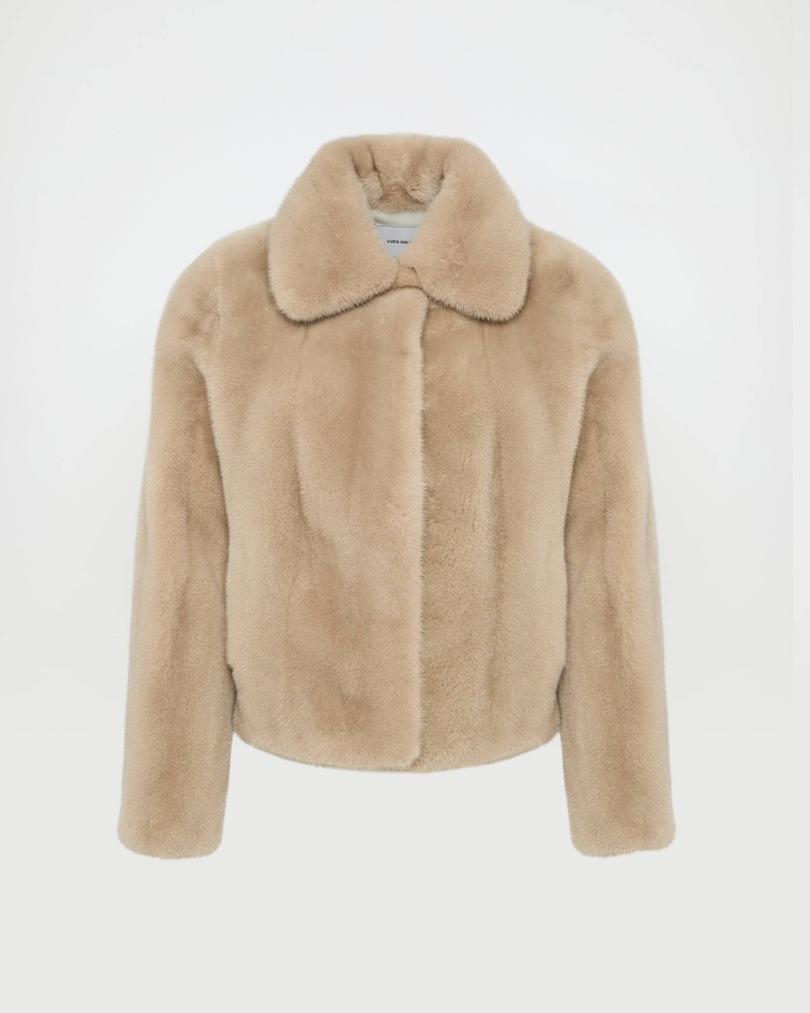 Short jacket in long-haired mink fur – Yves Salomon