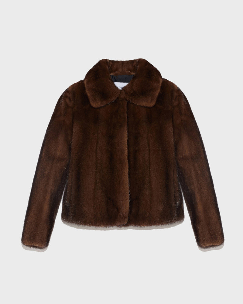 Mink short coat outlet