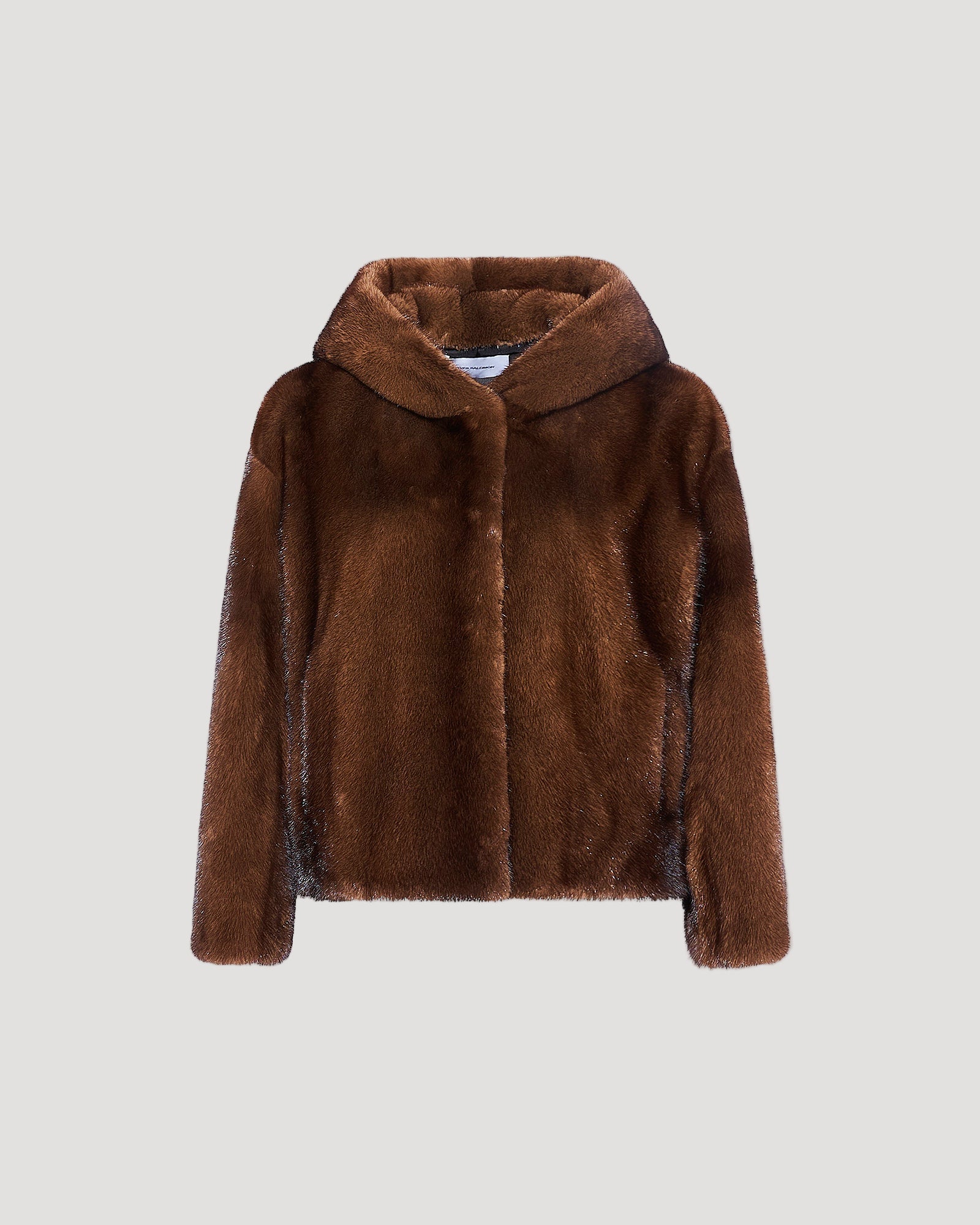 Hooded jacket in long-haired mink fur – Yves Salomon