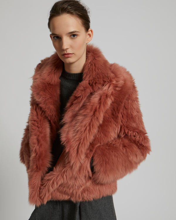 Short Toscana lambskin jacket