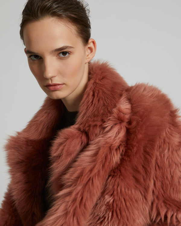 Short Toscana lambskin jacket