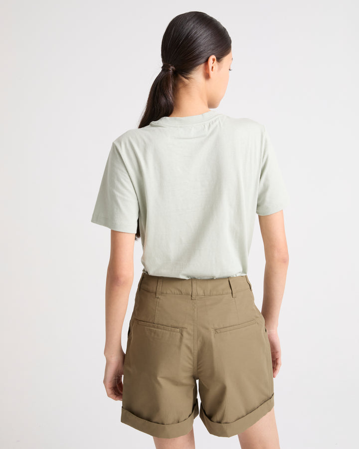 T-shirt en jersey coton cachemire