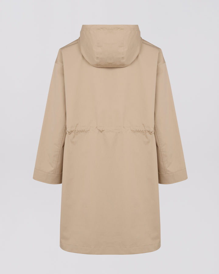 Black Friday 2025 - Yves Salomon - Parka longue en tissu technique mix coton