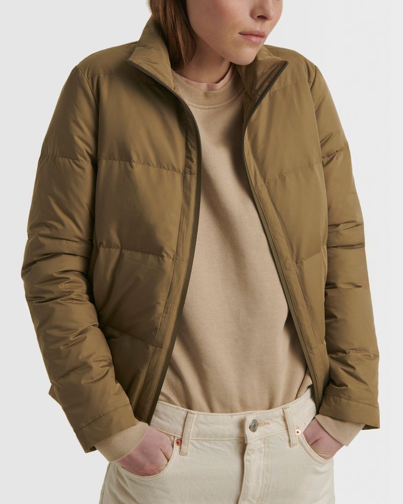 Veste doudoune courte compactable