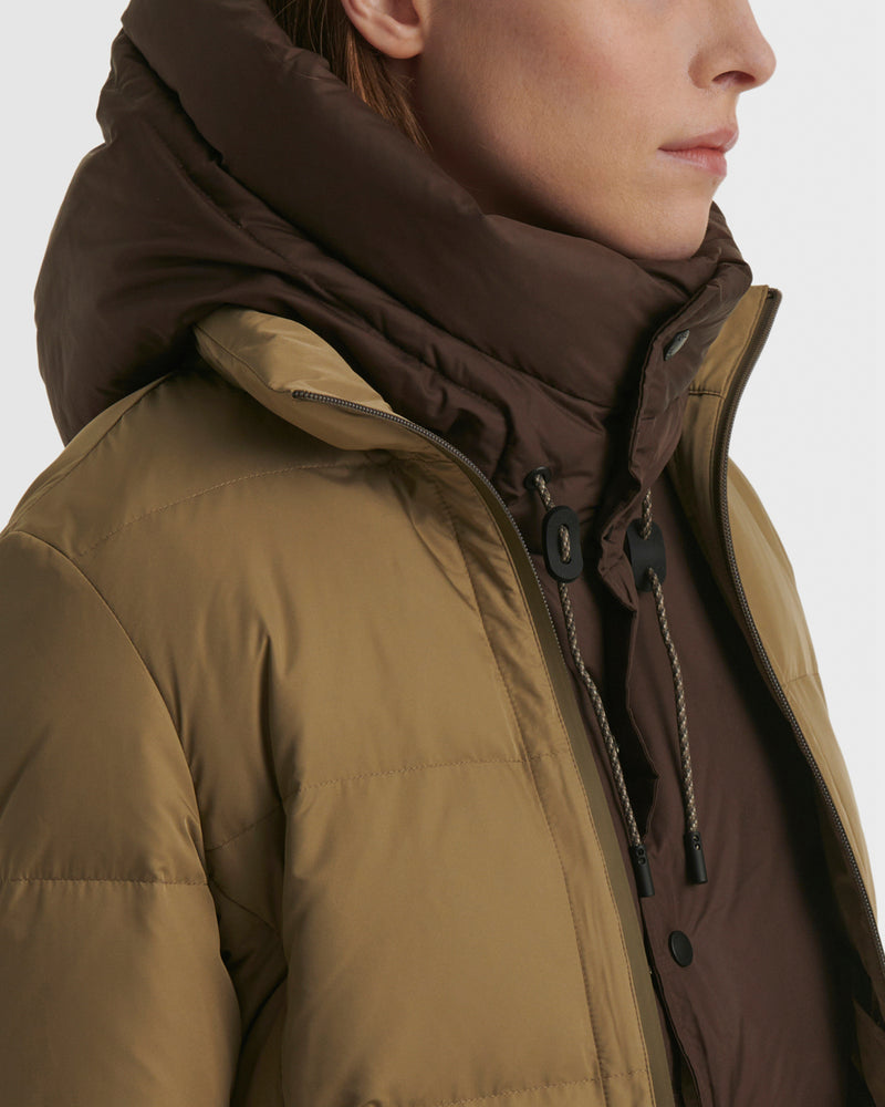 Veste doudoune courte compactable