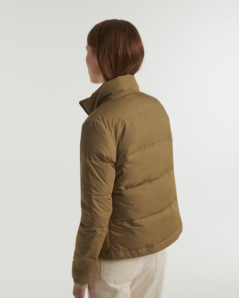 Veste doudoune courte compactable