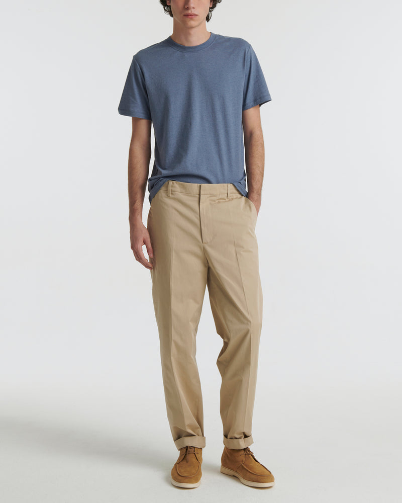 Cotton-cashmere jersey T-shirt