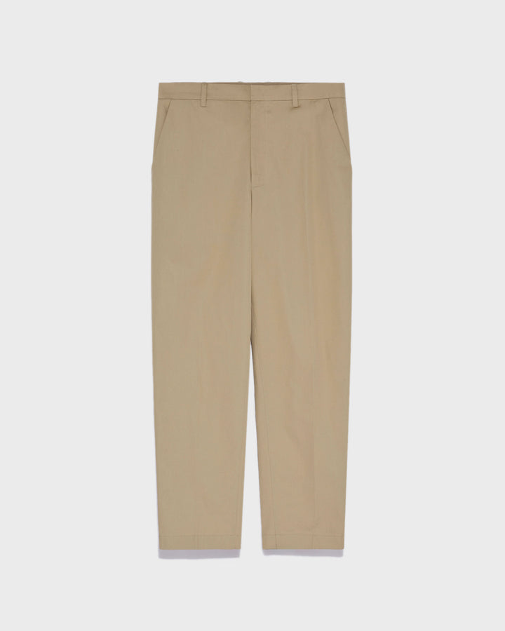 Pantalon droit en coton