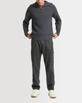 Wool cargo trousers