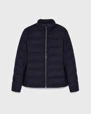 Doudoune en tissu laine-soie Loro Piana imperméable