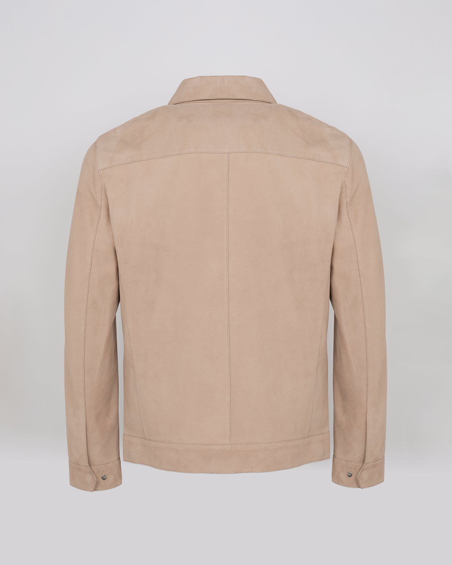 Veste en cuir velours double face envers nappa