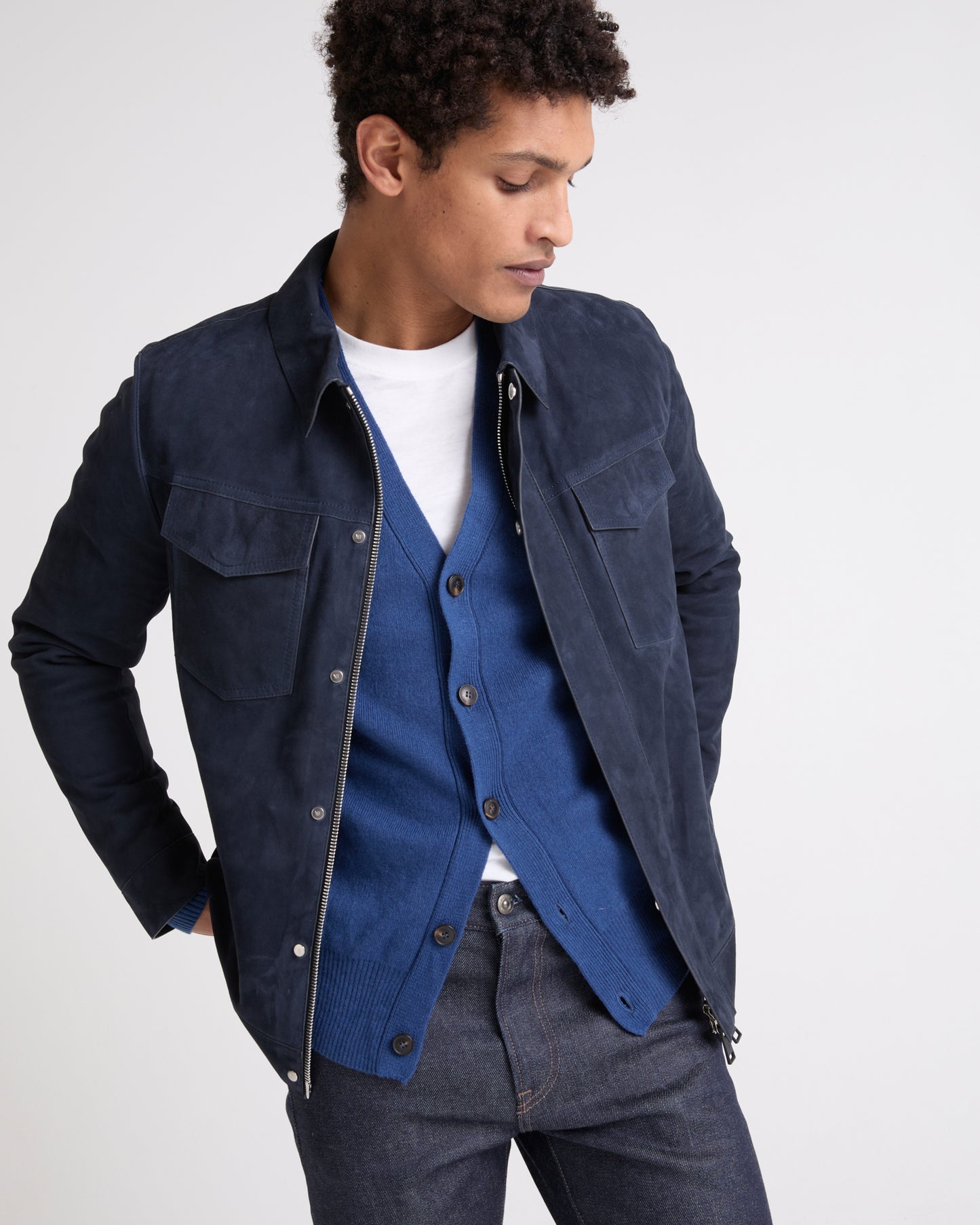 veste-en-cuir-velours-double-face-envers-nappa-galaxy-24ehv20567b20wa7181 -Yves Salomon