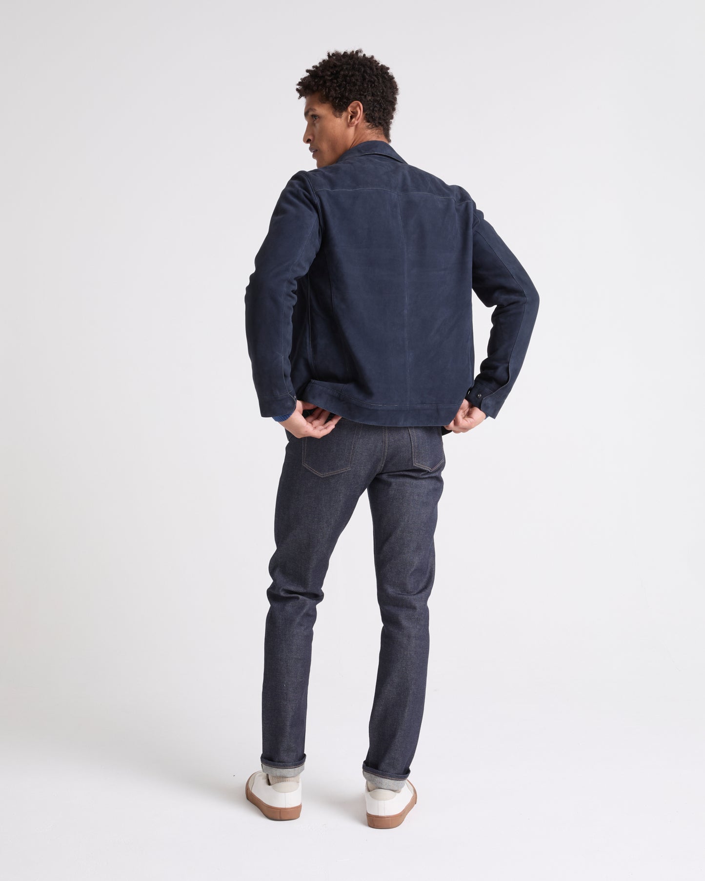 veste-en-cuir-velours-double-face-envers-nappa-galaxy-24ehv20567b20wa7181 -Yves Salomon