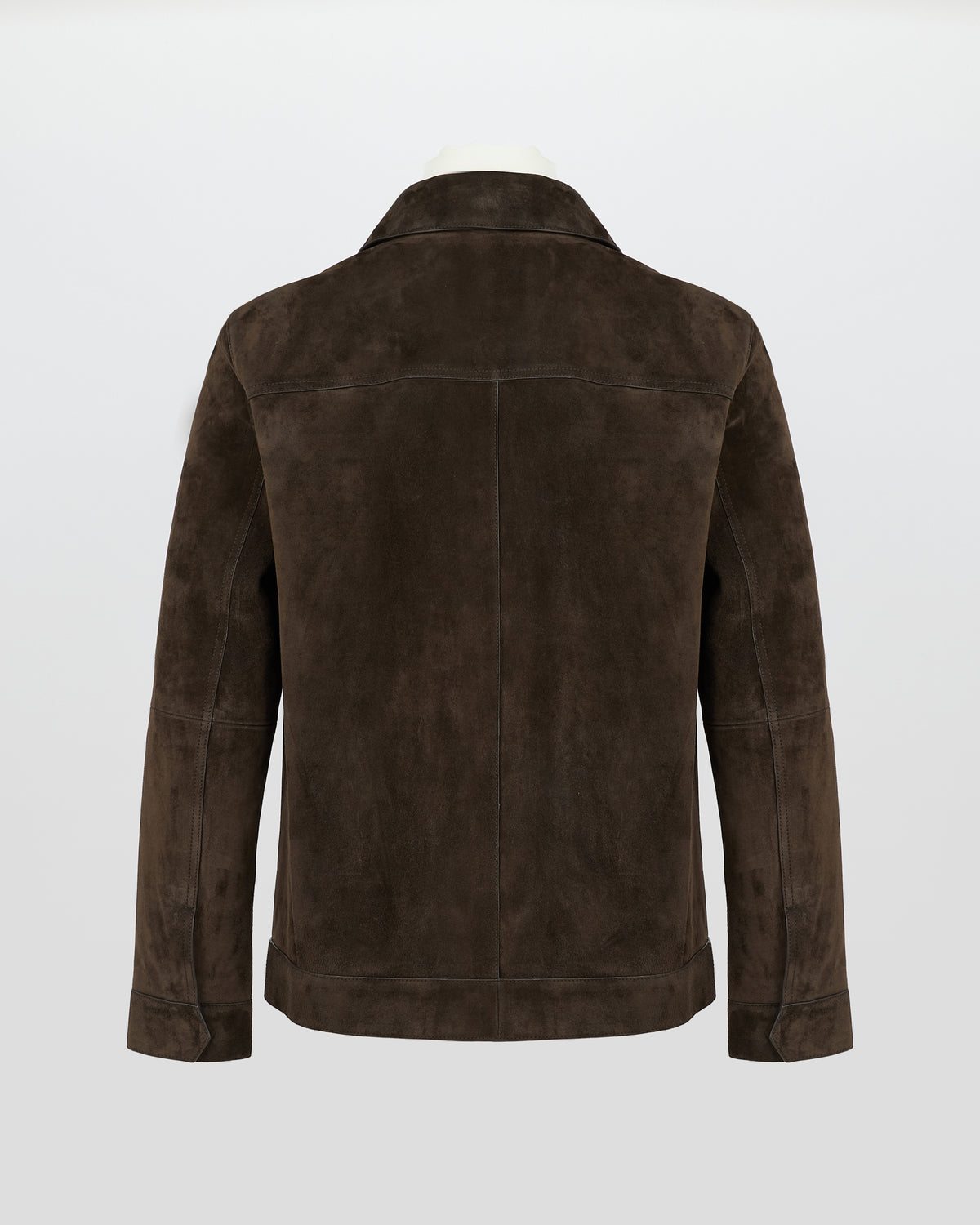 Veste en cuir de veau suède - Yves Salomon - Nouvelle collection Automne Hiver