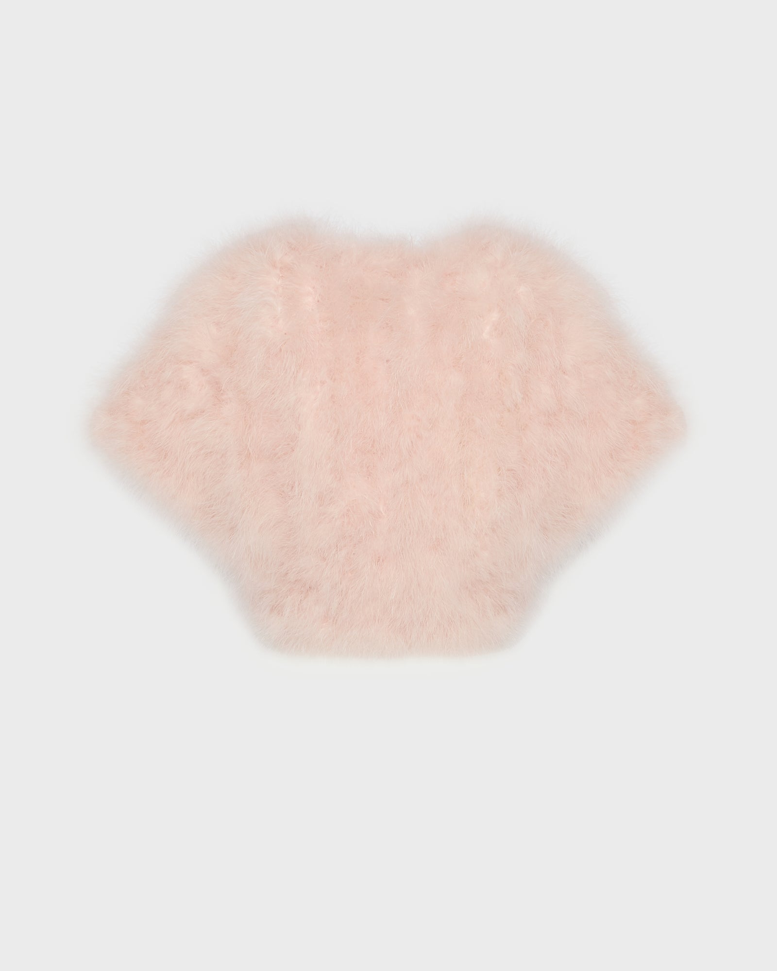 Boléro court en plumes -Yves salomon - Nouvelle collection Printemps Été