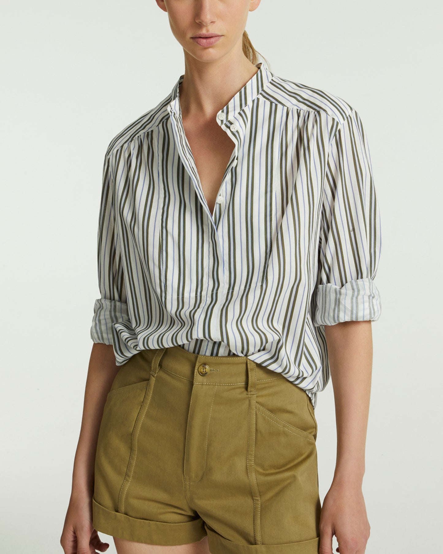 Chemise en popeline de coton