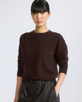 Wool knit sweater 