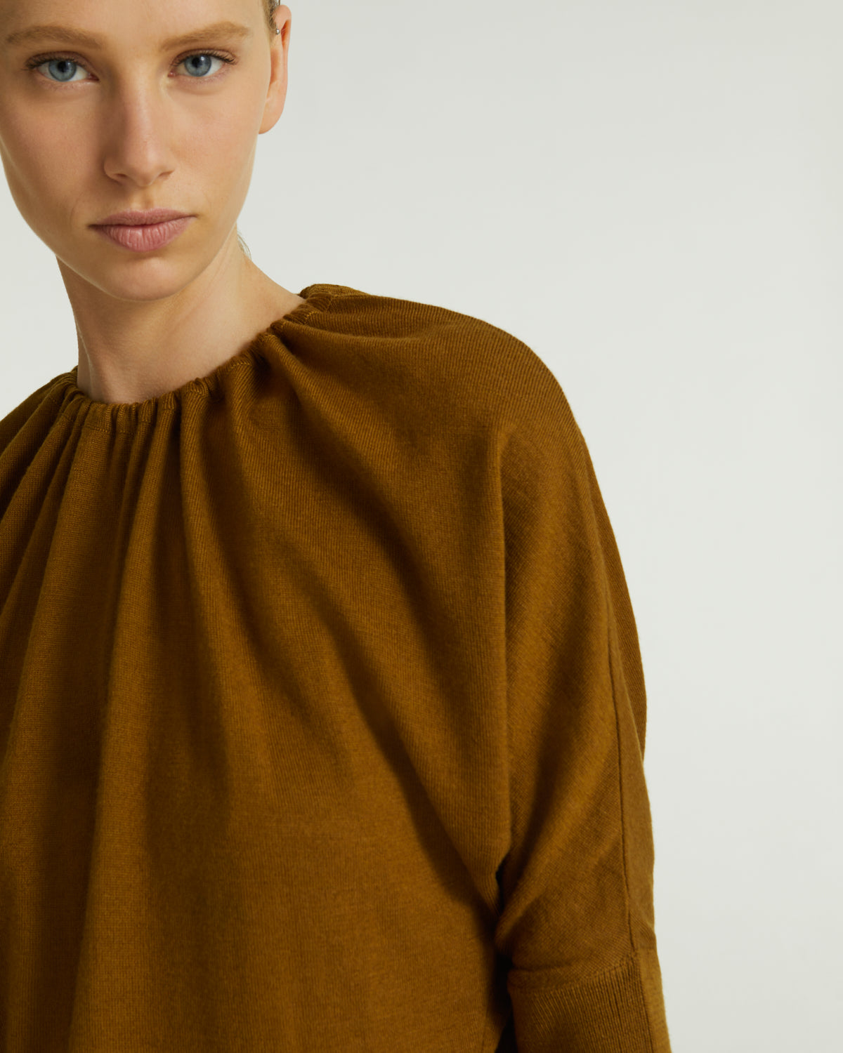 Knit top - brown
