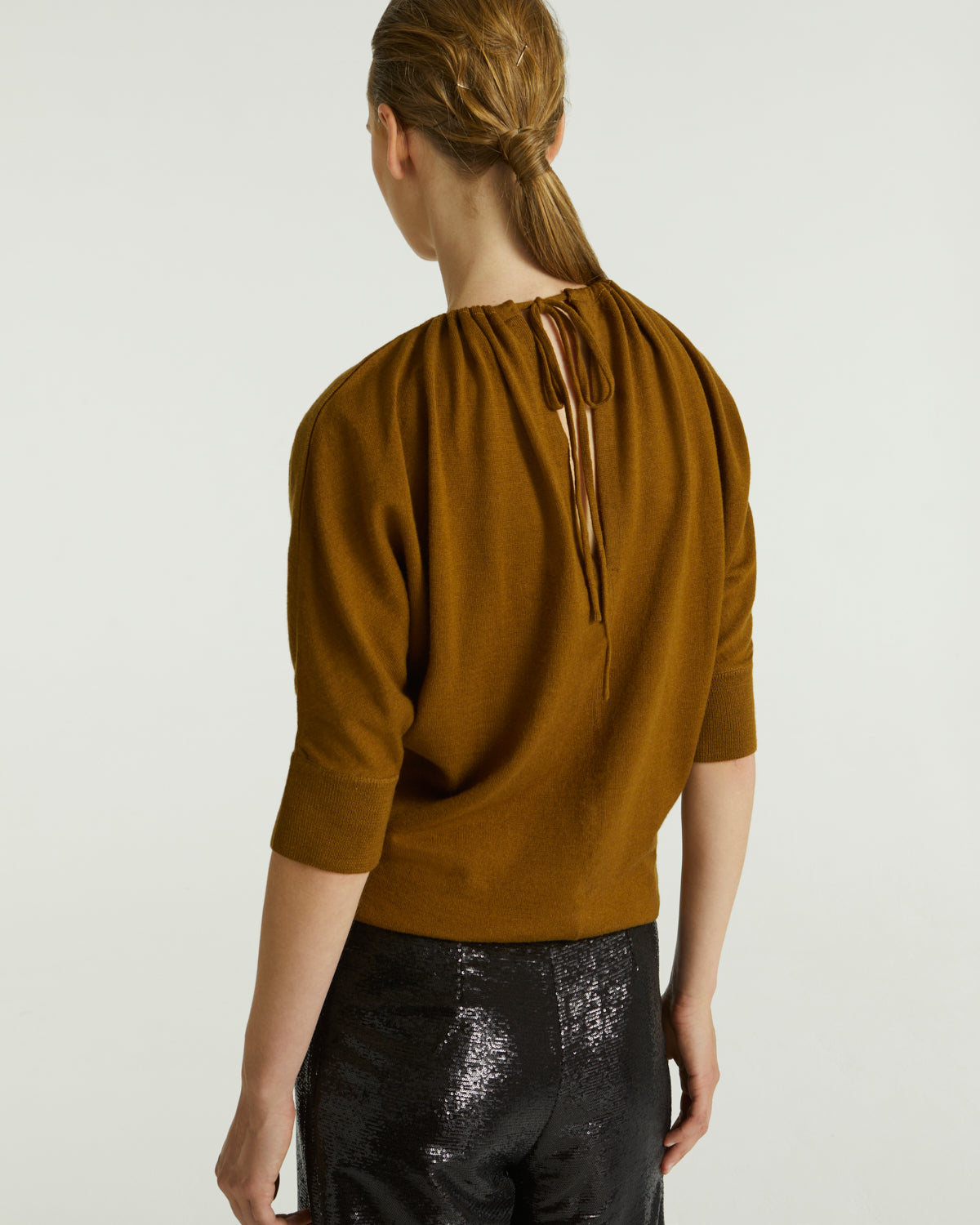 Knit top - brown