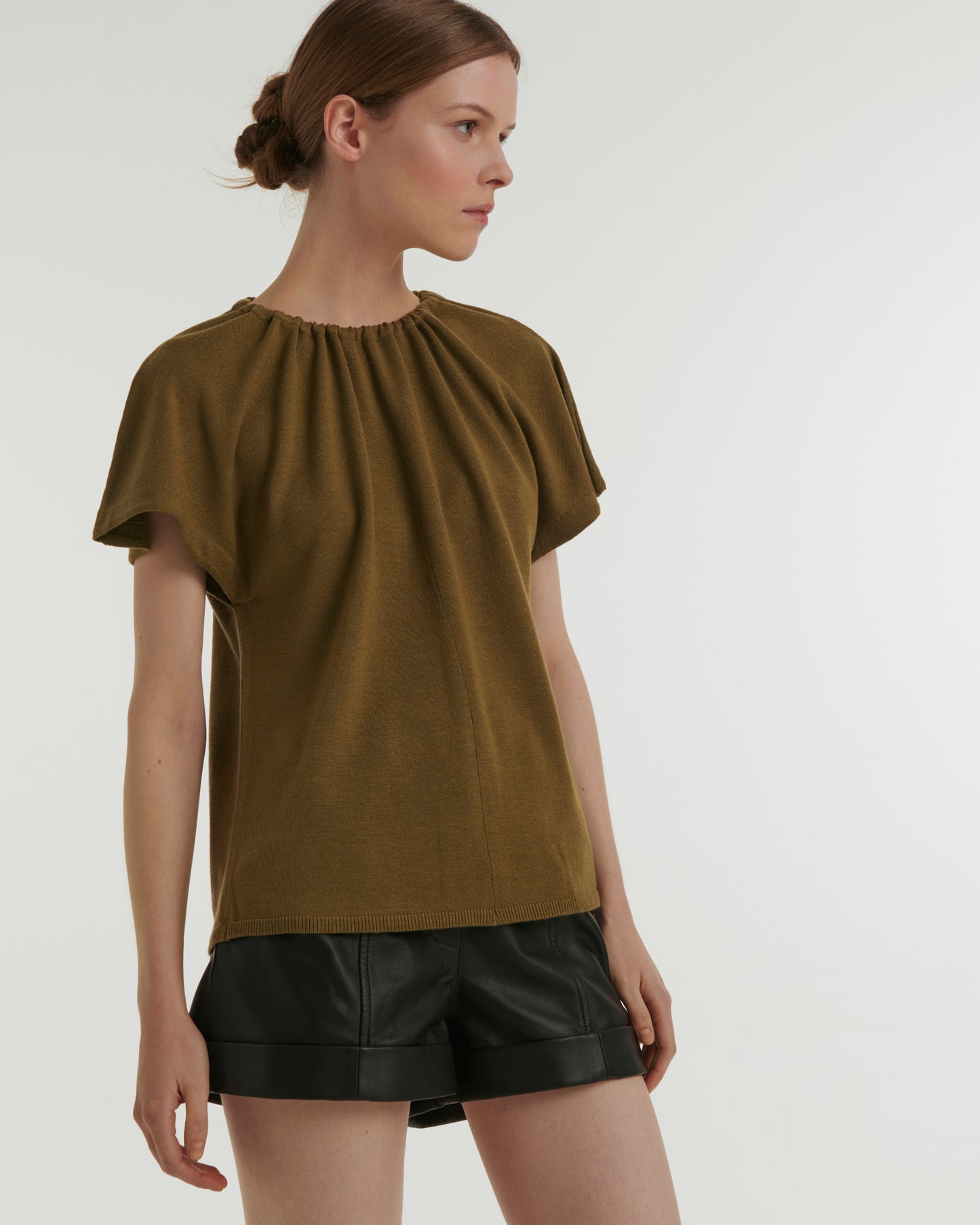 Knit top - green