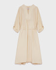 Robe en crépon de soie