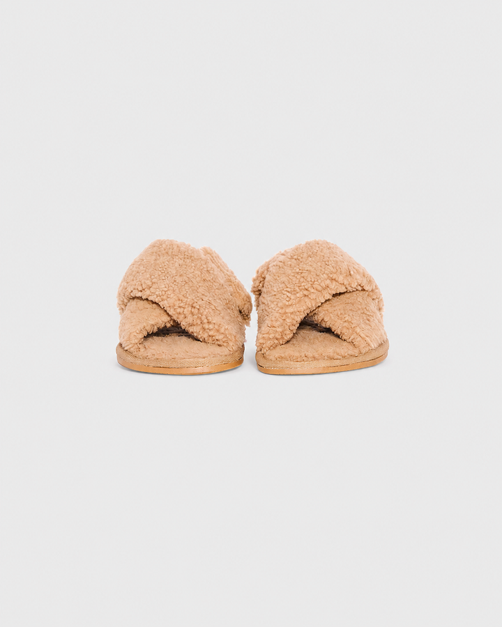 100% lambskin slippers