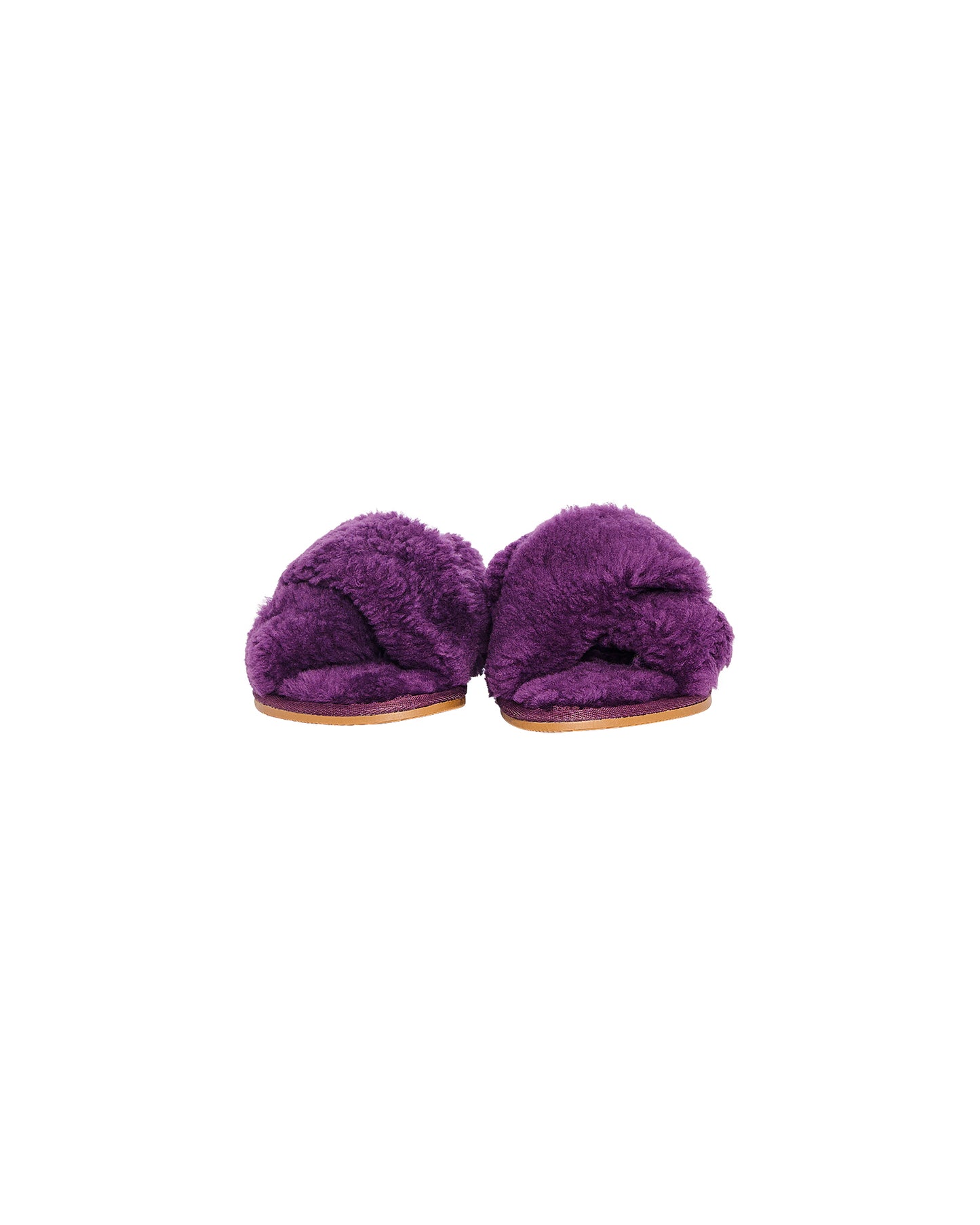 100% lambskin slippers
