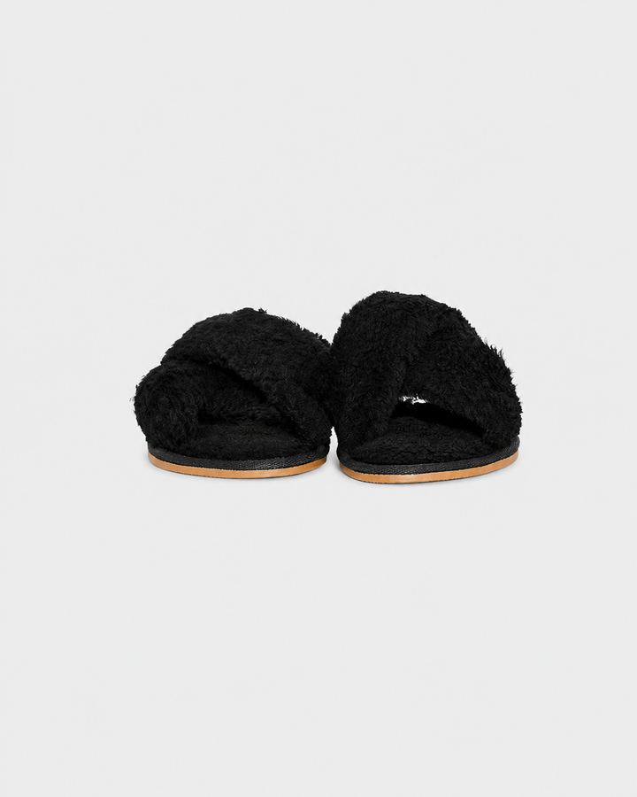 100% lambskin slippers