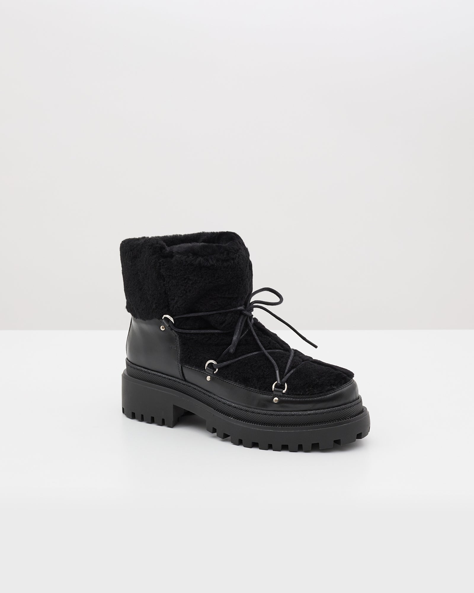 mid-height boots - Black - Yves Salomon