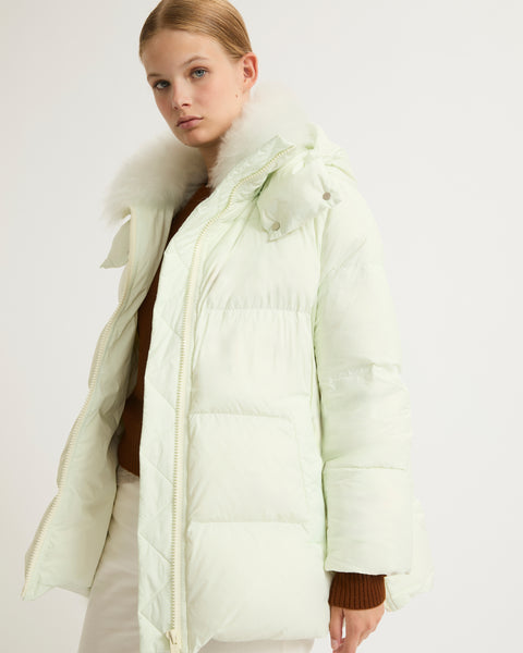 ARMY YVES SALOMON ダウンベスト Fall Winter collection - YS ARMY - Women | Yves Salomon