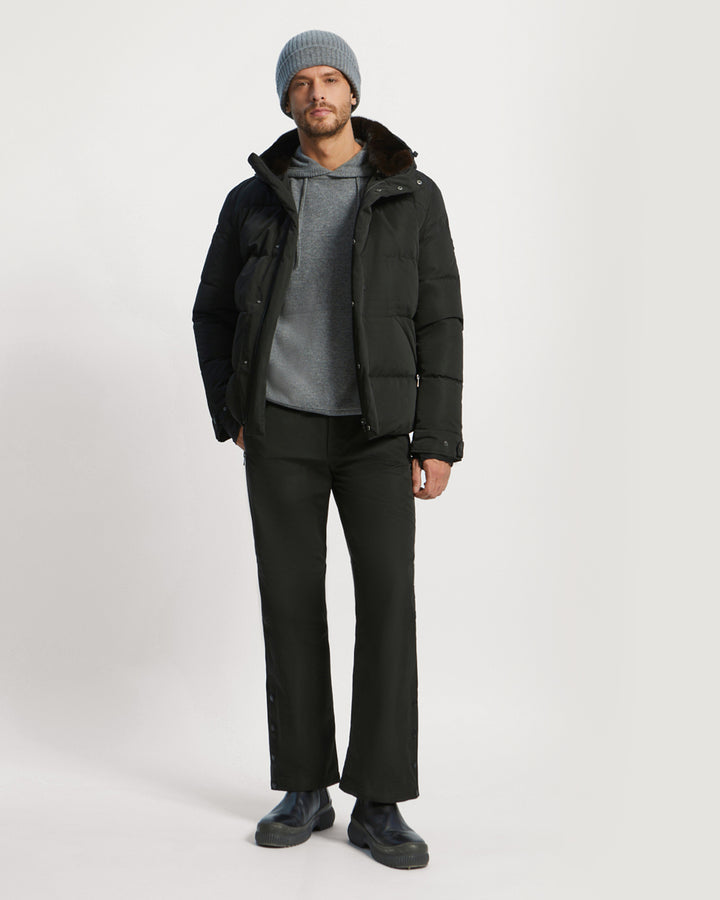 doudoune-skiwear-garniture-vison-noir-24wiv00170s22gc99 -Yves Salomon