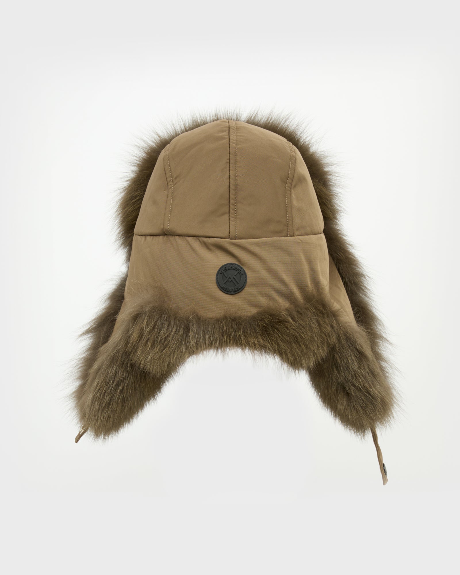 Technical fabric ushanka with fox fur – Yves Salomon