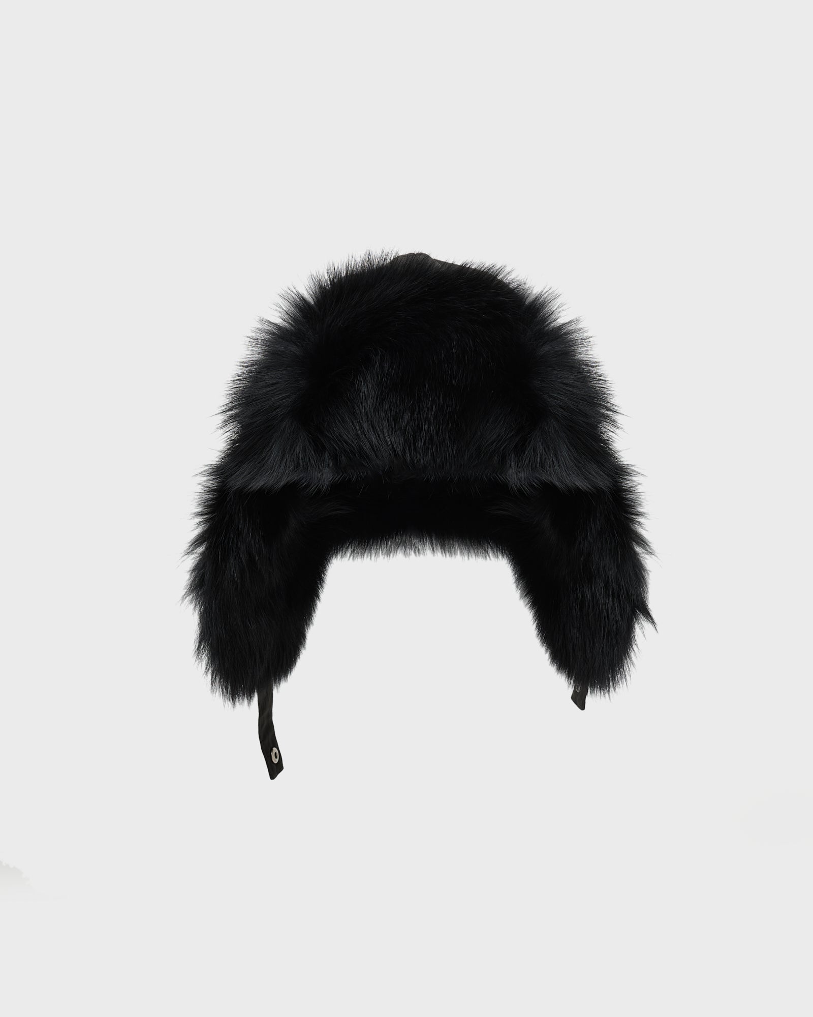 Technical fabric ushanka with fox fur – Yves Salomon