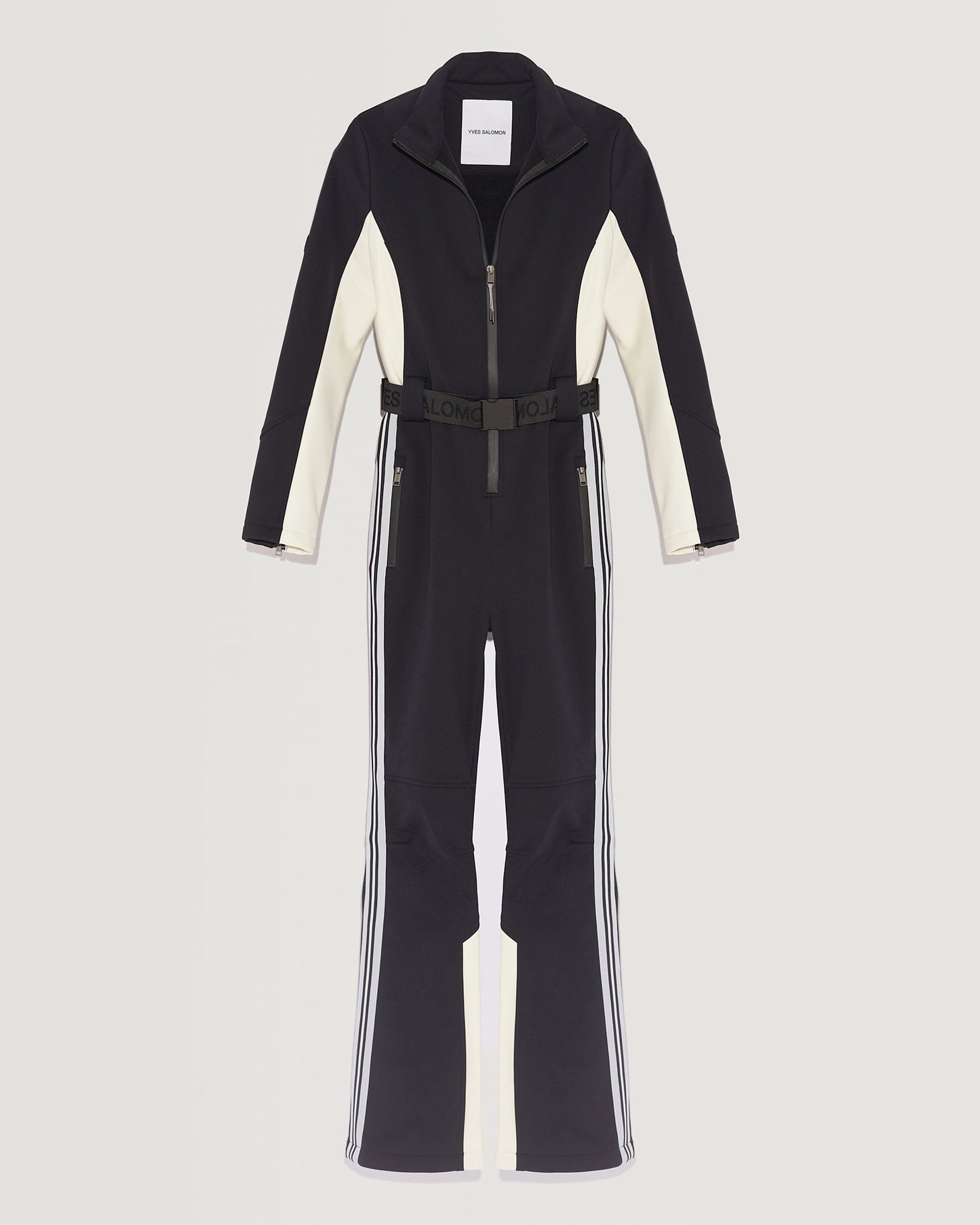 combinaison-en-tissu-softshell-noir-24wkp007xxs25wc99 -Yves Salomon