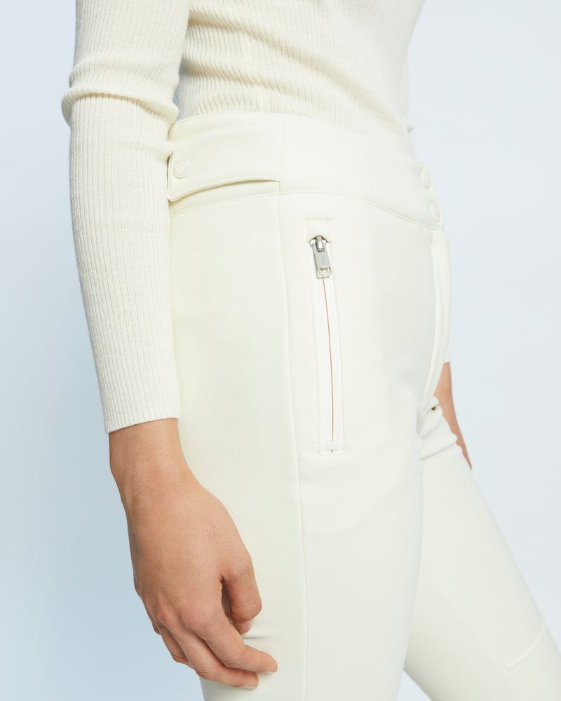softshell fabric fitted trousers